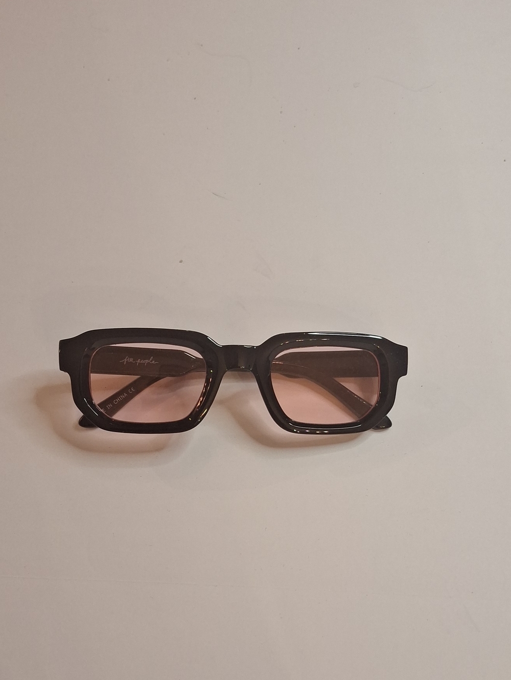 NWOT Free People Pink Lens Sunglasses
